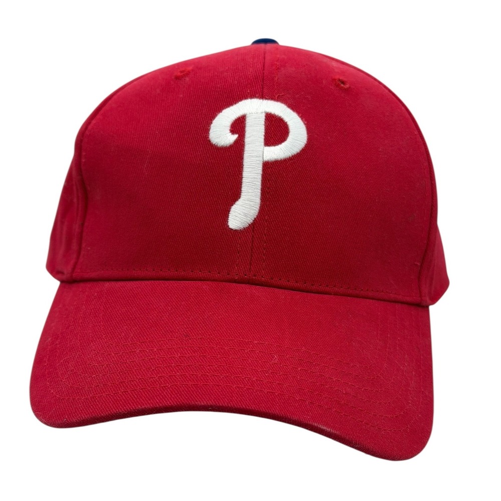 Philadelphia Phillies MLB Baseball Cap  Red White "P" Logo Genuine Merchandise